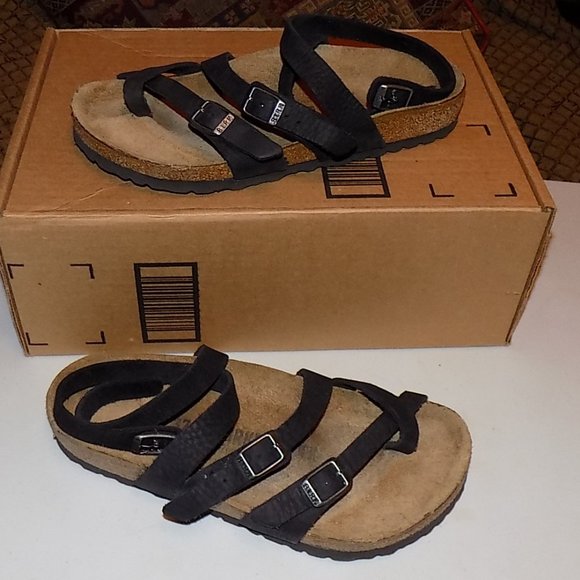 Birkenstock Seres Camberra Black Leather EU37 - Picture 4 of 13